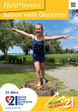 Poster zum Welt Down-Syndrom Tag 2021