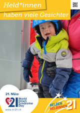 Poster zum Welt Down-Syndrom Tag 2021