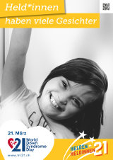 Poster zum Welt Down-Syndrom Tag 2021