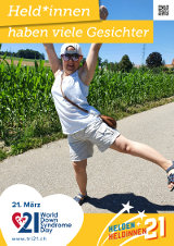 Poster zum Welt Down-Syndrom Tag 2021