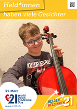 Poster zum Welt Down-Syndrom Tag 2021