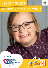 Poster zum Welt Down-Syndrom Tag 2021
