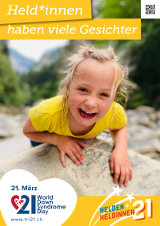 Poster zum Welt Down-Syndrom Tag 2021