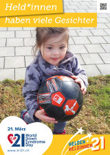 Poster zum Welt Down-Syndrom Tag 2021
