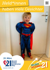 Poster zum Welt Down-Syndrom Tag 2021