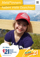 Poster zum Welt Down-Syndrom Tag 2021