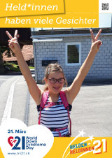 Poster zum Welt Down-Syndrom Tag 2021