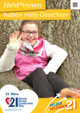 Poster zum Welt Down-Syndrom Tag 2021