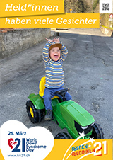 Poster zum Welt Down-Syndrom Tag 2021