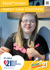 Poster zum Welt Down-Syndrom Tag 2021