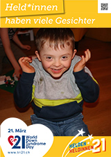 Poster zum Welt Down-Syndrom Tag 2021