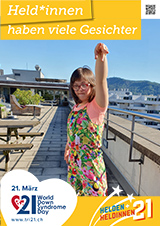 Poster zum Welt Down-Syndrom Tag 2021