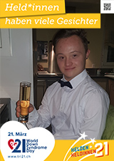 Poster zum Welt Down-Syndrom Tag 2021