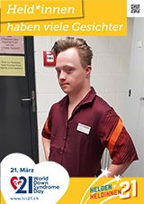 Poster zum Welt Down-Syndrom Tag 2021
