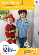 Poster zum Welt Down-Syndrom Tag 2021