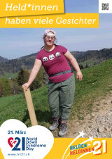 Poster zum Welt Down-Syndrom Tag 2021