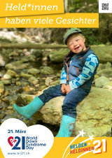 Poster zum Welt Down-Syndrom Tag 2021