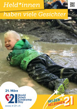 Poster zum Welt Down-Syndrom Tag 2021