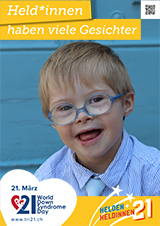 Poster zum Welt Down-Syndrom Tag 2021