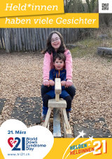 Poster zum Welt Down-Syndrom Tag 2021