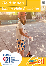 Poster zum Welt Down-Syndrom Tag 2021