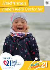 Poster zum Welt Down-Syndrom Tag 2021