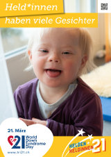 Poster zum Welt Down-Syndrom Tag 2021