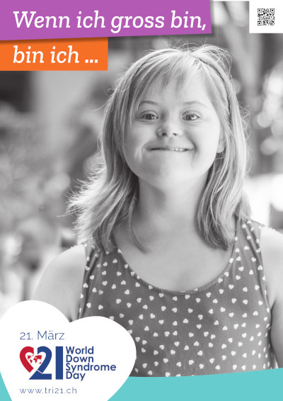Plakataktion 2022 'Wenn ich gross bin, bin ich.../Ich arbeite gerne als...'