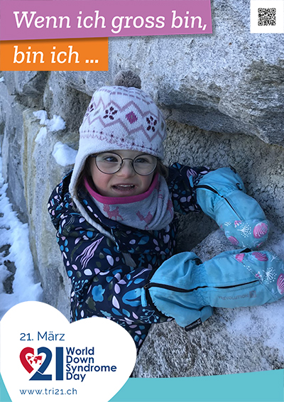 Plakataktion 2022 'Wenn ich gross bin, bin ich.../Ich arbeite gerne als...'