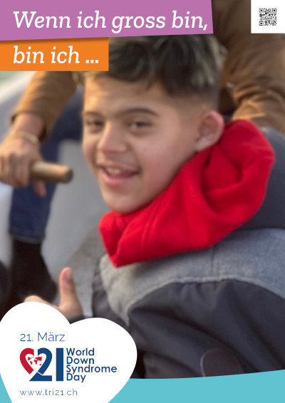 Plakataktion 2022 'Wenn ich gross bin, bin ich.../Ich arbeite gerne als...'