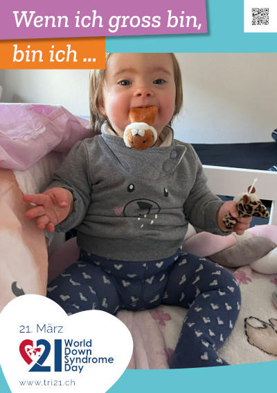 Plakataktion 2022 'Wenn ich gross bin, bin ich.../Ich arbeite gerne als...'