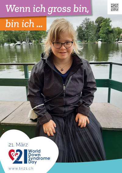 Plakataktion 2022 'Wenn ich gross bin, bin ich.../Ich arbeite gerne als...'