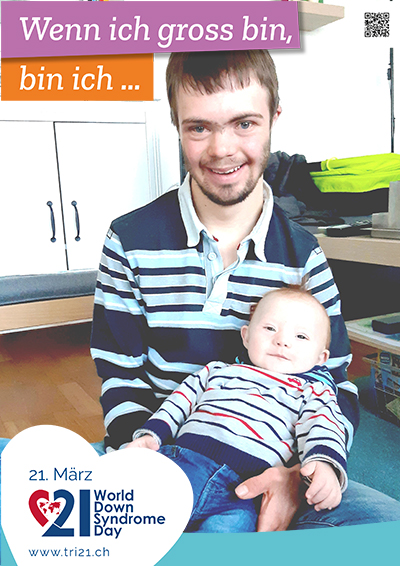 Plakataktion 2022 'Wenn ich gross bin, bin ich.../Ich arbeite gerne als...'
