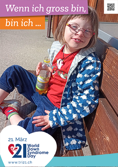 Plakataktion 2022 'Wenn ich gross bin, bin ich.../Ich arbeite gerne als...'