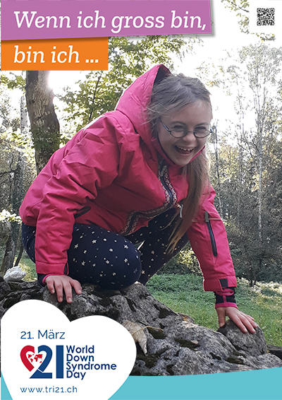 Plakataktion 2022 'Wenn ich gross bin, bin ich.../Ich arbeite gerne als...'