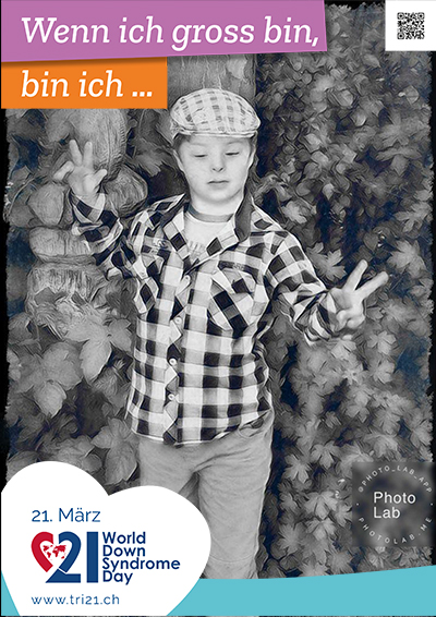 Plakataktion 2022 'Wenn ich gross bin, bin ich.../Ich arbeite gerne als...'