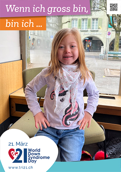 Plakataktion 2022 'Wenn ich gross bin, bin ich.../Ich arbeite gerne als...'