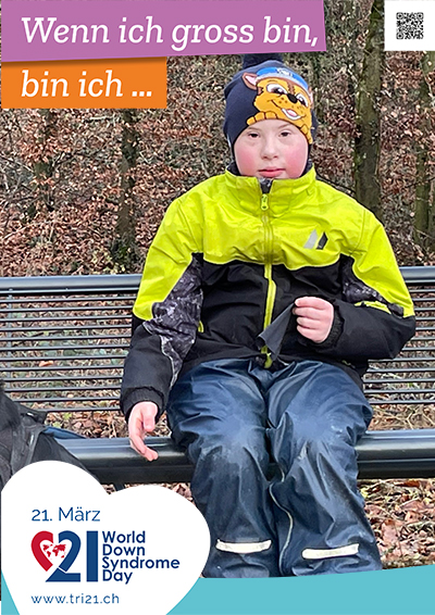 Plakataktion 2022 'Wenn ich gross bin, bin ich.../Ich arbeite gerne als...'