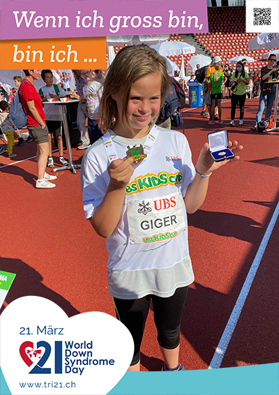 Plakataktion 2022 'Wenn ich gross bin, bin ich.../Ich arbeite gerne als...'