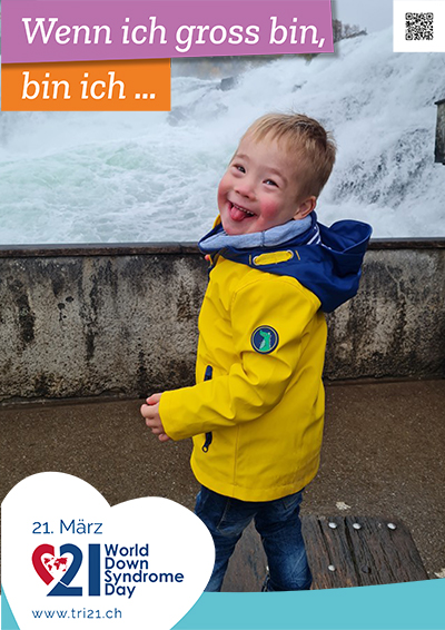 Plakataktion 2022 'Wenn ich gross bin, bin ich.../Ich arbeite gerne als...'