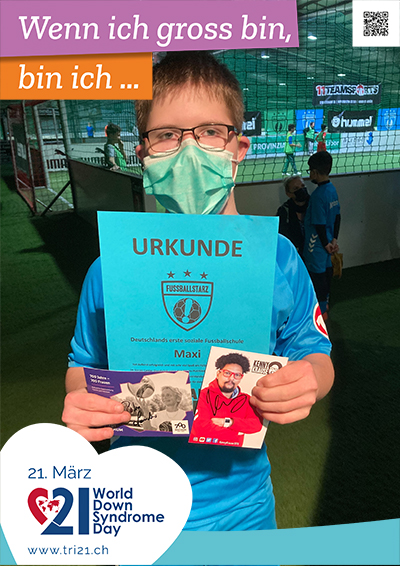 Plakataktion 2022 'Wenn ich gross bin, bin ich.../Ich arbeite gerne als...'