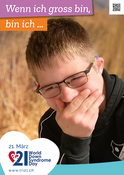 Plakataktion 2022 'Wenn ich gross bin, bin ich.../Ich arbeite gerne als...'