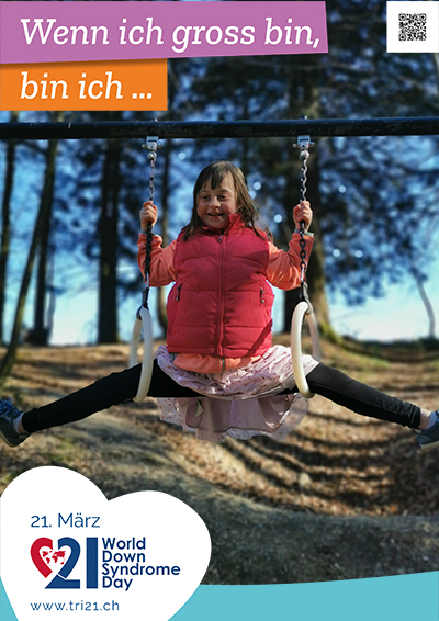 Plakataktion 2022 'Wenn ich gross bin, bin ich.../Ich arbeite gerne als...'