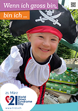 Poster zum Welt Down-Syndrom Tag 2022