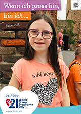 Poster zum Welt Down-Syndrom Tag 2022