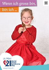 Poster zum Welt Down-Syndrom Tag 2022