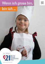Poster zum Welt Down-Syndrom Tag 2022