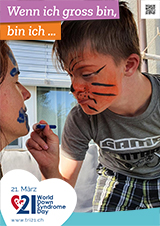 Poster zum Welt Down-Syndrom Tag 2022