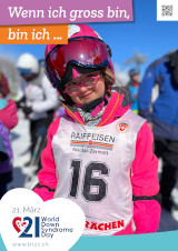Poster zum Welt Down-Syndrom Tag 2022