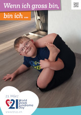 Poster zum Welt Down-Syndrom Tag 2022